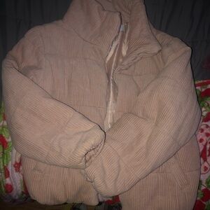 Corduroy Puffer Jacket
